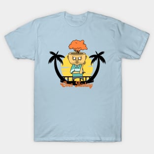 OVER THINKING, Band merchandise, beach shirt, skate design T-Shirt
